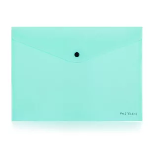 Pastelini Irattartó Tasak A/4 Zöld Patentos 2-647