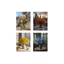Herlitz Gumis Mappa A/4 Flower