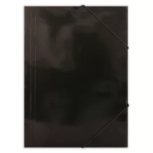   OfficeArt Gumis Mappa A/4 Fekete 300 G Karton Fényes Borító
