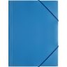   OfficeArt Gumis Mappa A/4 Kék Műanyag 80 Mikron Hajlítható Gerinc