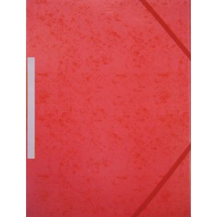 OfficeArt Gumis Mappa A/4 Prespán Mintás Piros