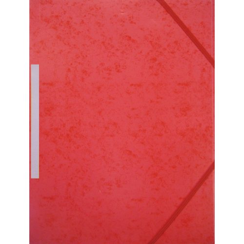 OfficeArt Gumis Mappa A/4 Prespán Mintás Piros