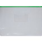 OfficeArt Irattartó Tasak A/4 Zipzáras Áttetszű Testű