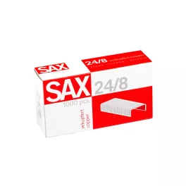Tűzőkapocs 24/8 sax réz