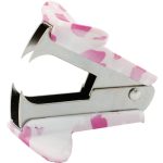 CreArt Kapocskiszedő Fehér Rózsaszín Szív Mintás