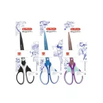 Herlitz Iskolai Olló Herlitz 18Cm Jobbkezes Többszínű, Ergonomikus, Bliszteres