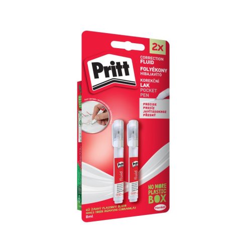 Pritt Hibajavitó Toll 2X8ml Bliszteres Pocket Pen Fluid