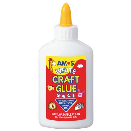 Amos Fehérragasztó 120 ml