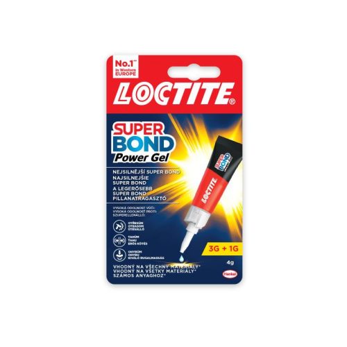 Loctite Pillanatragasztó 3g Super Attak PowerFlex Gel