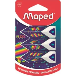 Maped Radír Pixel Party Pyramid 3 Darab/Bliszter