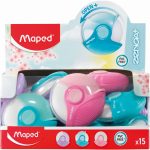 Maped Radír Zárható Tokban 2,1x5,4x5,2 cm Zenoa Plus Pasztell Színekben