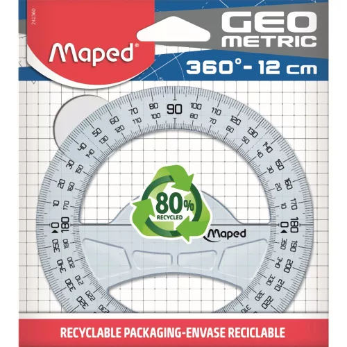 Maped Szögmértő 360 Fokos Műanyag Geometric