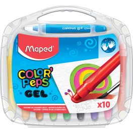   Maped Color Peps Gel Zsírkréta Kitekerhető 10 Különböző Szín
