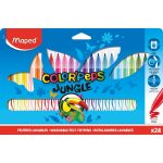 Maped Color Peps Filctoll Készlet 28 Mm Kimosható Jungle 24 Különböző Szín