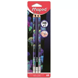   Maped Grafitceruza HB Radíros Deepsea Paradise 6 Darab/Csomag