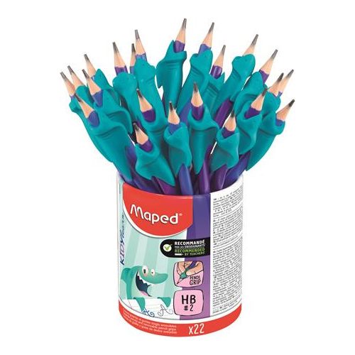 Maped Grafitceruza Display Kidy Learn Ceruzafogóval 22 Darabos