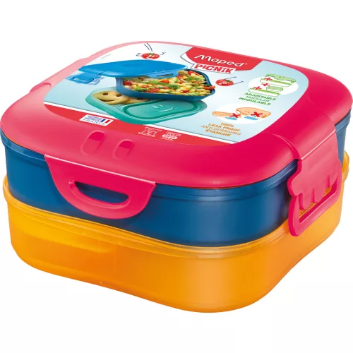 Maped Picnik Concept Kids Uzsonnás Doboz 3 Az 1-Ben Pink
