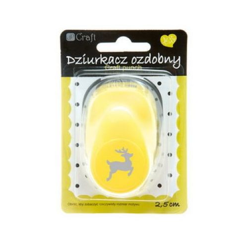 DP Craft Formalyukasztó Papírhoz 25 mm Rénszarvas Minta