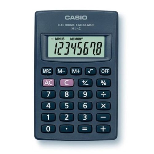 Casio HL 4 Zsebszámológép