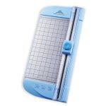 OfficeArt Görgős Papírvágógép 43×21 Cm 12 Lap 3 Féle Vágási Funkció Fém Vágólap