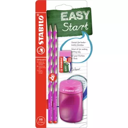   Stabilo Easygraph S Suliszett Jobbkezes Grafitceruza Pink Színben 2 Darab/Készlet