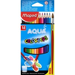   Maped Color Peps Akvarell Színes Ceruza Készlet Ecsettel 12 Darabos