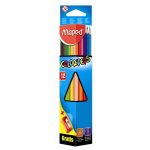 Maped Color Peps Akvarell Színes Ceruza Készlet Hegyezővel 12 Darabos