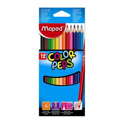 Maped ColorPeps Színes Ceruza Készlet 12 Darabos