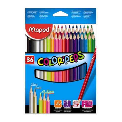 Maped Color Peps Színes Ceruza Készlet 36 Darabos