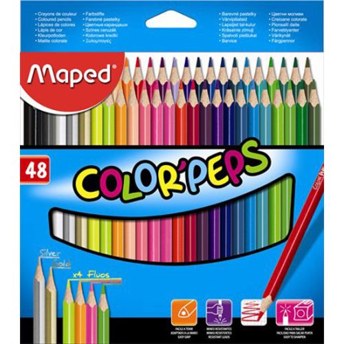 Maped ColorPeps Színes Ceruza Készlet 48 Darabos