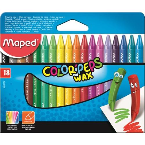 Maped Colorpeps Wax Zsírkréta 18 Darab/doboz