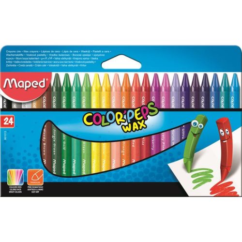 Maped Color Peps Wax Zsírkréta 24 Darab/doboz