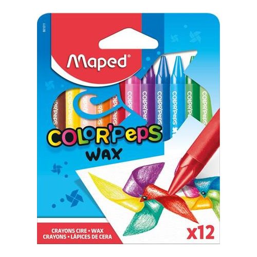 Maped Color Peps Wax Zsírkréta 12 Darab/doboz