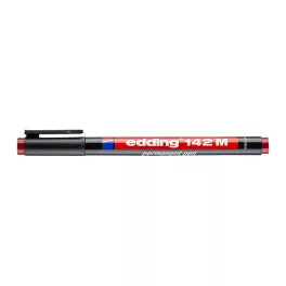 Edding 142M Permanent Marker Piros