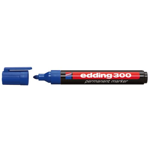 Edding 300 Permanent Marker Kék