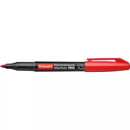 Luxor 100B Permanent Marker 1-2 mm Piros