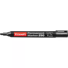 Luxor 250B Permanent Marker 1-3 mm Fekete