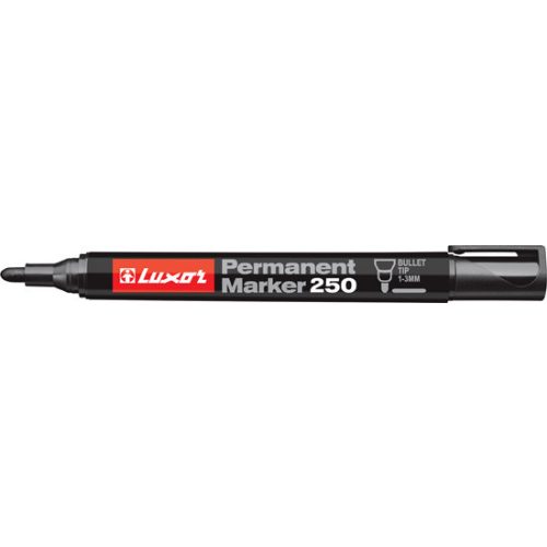 Luxor 250B Permanent Marker 1-3 mm Fekete