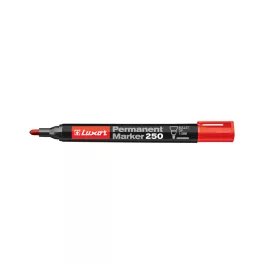 Luxor 250B Permanent Marker 1-3 mm Piros