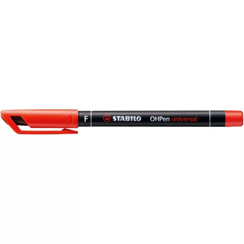Stabilo OHPen Permanent Marker F Piros