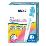 Amos Candy Dry Száraz Szövegkiemelő 8 mm Aqua Blue