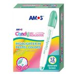 Amos Candy Dry Száraz Szövegkiemelő 8 mm Emerald Green