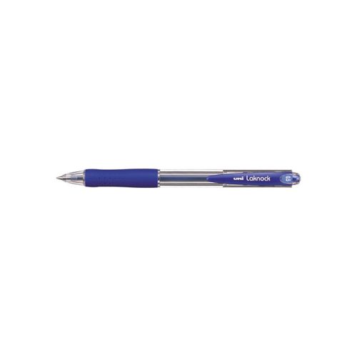 Uni Laknock SN-100 Golyóstoll 0,5 mm Kék Tinta Nyomógombos