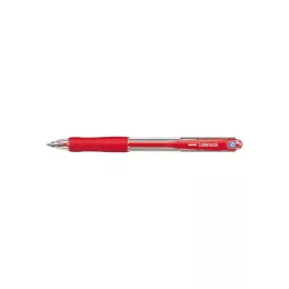   Uni Laknock SN-100 Golyóstoll 0,25 Mm Piros Tinta Nyomógombos
