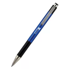   Zebra F-301A Golyóstoll 0,24 mm Kék Tinta Metál Kék Test Nyomógombos