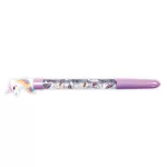 SchoolArt Kupakos Rollertoll 0,38 mm Kék Tinta Unikornis Csillámos Áttetsző Test