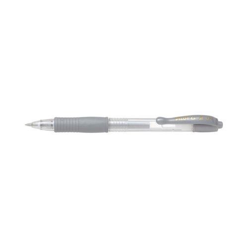 Pilot G2 Zseléstoll 0,7 Mm Metál Ezüst Tinta