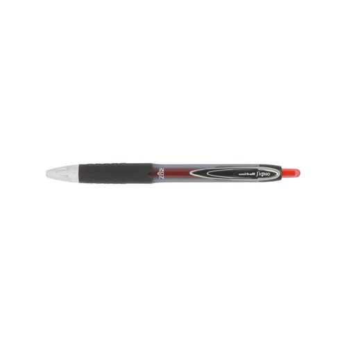Uni Um-207 Zseléstoll 0,4 Mm Piros Tintájú Roller Toll