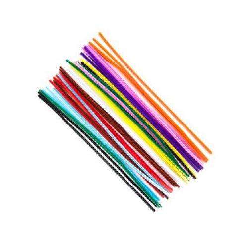 DP Craft Zsenília 4x300 mm 40 Darab/Csomag Vegyes Színek