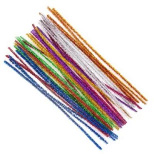 DP Craft Zsenília 4x300 mm 40 Darab/Csomag Metál Színek